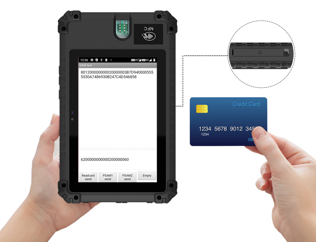 Biometric Tablet RG80-F1